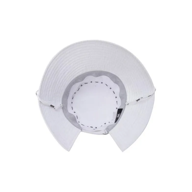 VERSACE Nylon Polyester Cotton Bucket Hats Women's White-3