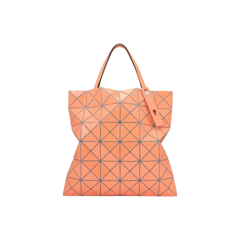 ISSEY MIYAKE Polyvinyl Chloride Resin Tote Bag, Shopping Bag, Handbag Women's Orange-0