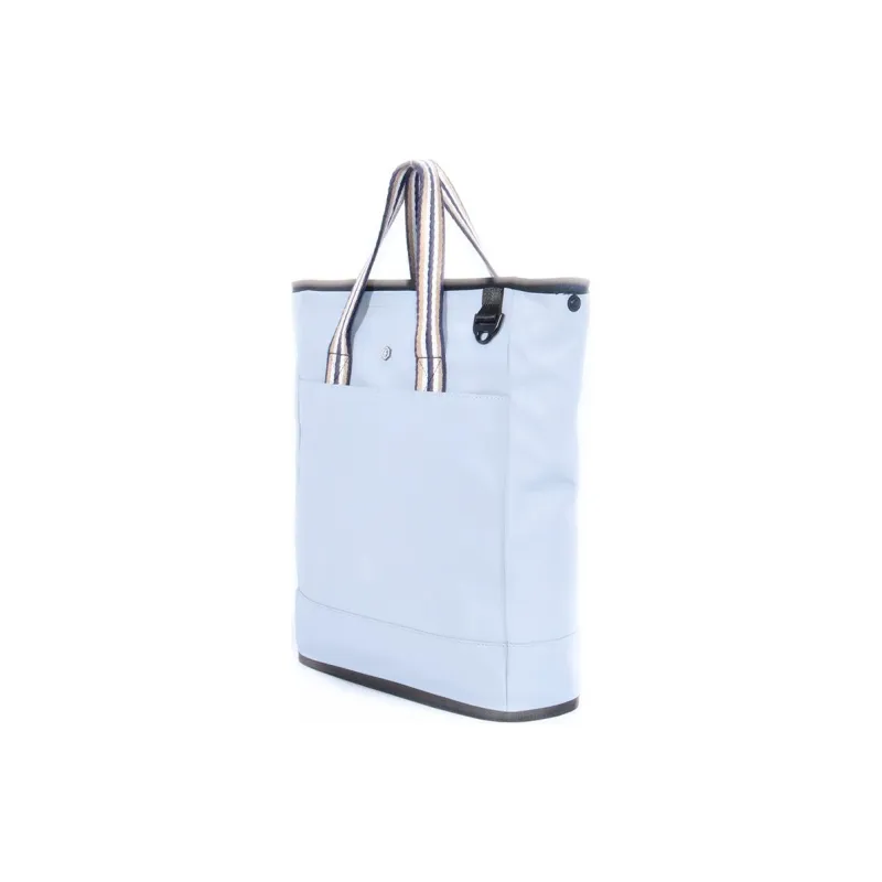 FREQUENTFLYER Polyester Blend With Polyurethane Crossbody One Shoulder Handbags Medium Size Unisex Pearl Blue-2