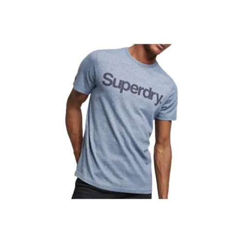 SUPERDRY T-Shirts Men Gray