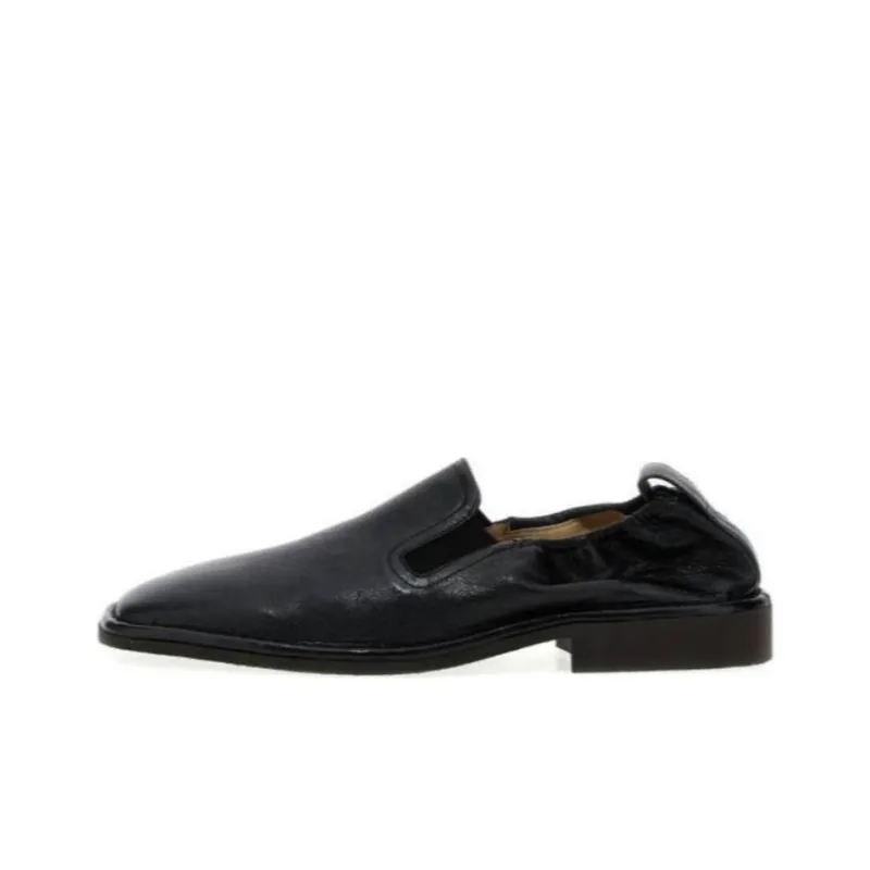 Lemaire Leather Slip-on Loafers-0