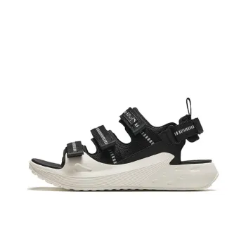 Anta Life Collection Beach Sandals Women's Black White