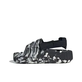Adidas Originals ADILETTE 22 XLG Strap Sandals Women's Black White
