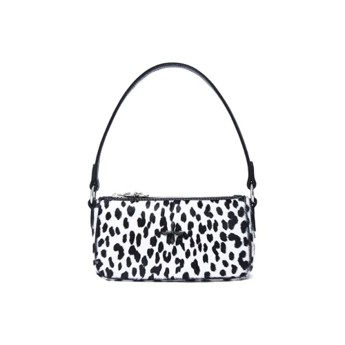 SMFK Handbags White Leopard Print