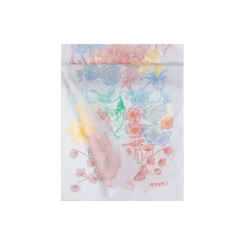 WENSLI Silk Scarves Women's
