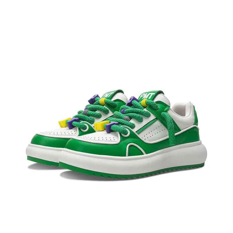PMT Wear-Resistant Lightweight Height Increasing Low-Top Skateboard Shoes Unisex-27