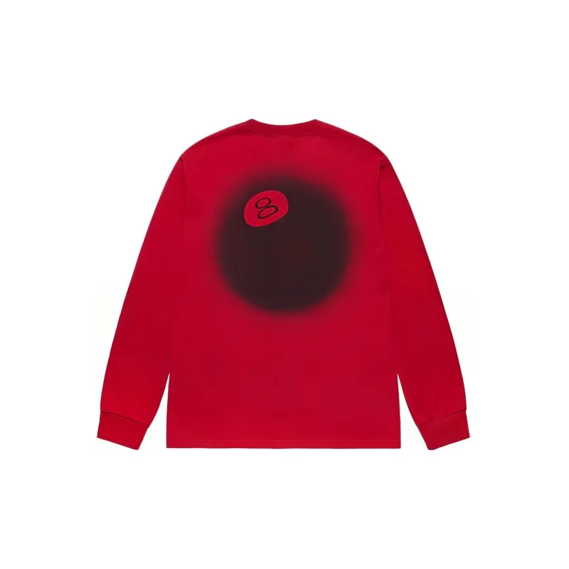 Stussy 8 Ball Fade Long Sleeve Tee-7