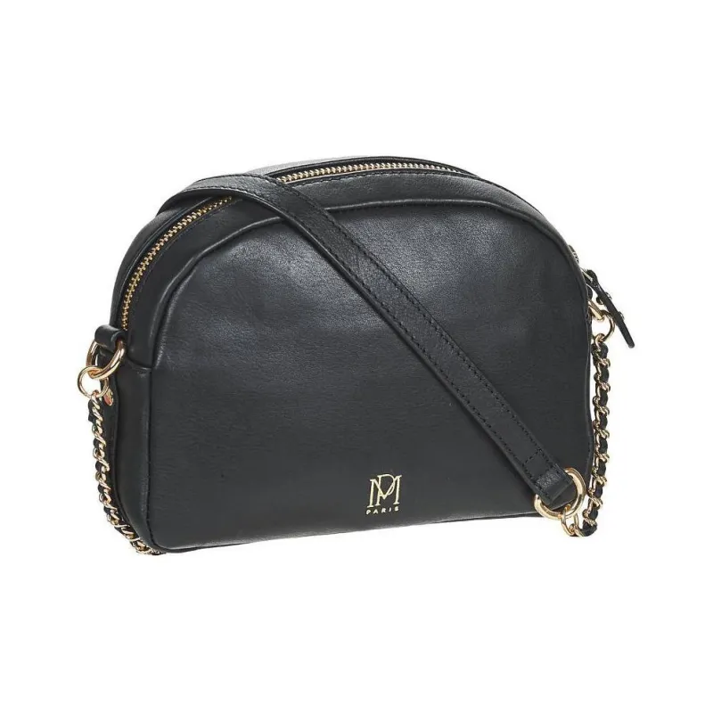 Petite Mendigote Cow Leather Crossbody Bag Women's Black-3
