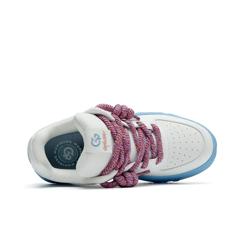 Isolated Manufacturing Coverage Slip-Resistant Cushioning Height Increasing Low-Top Skateboard Shoes Unisex-4