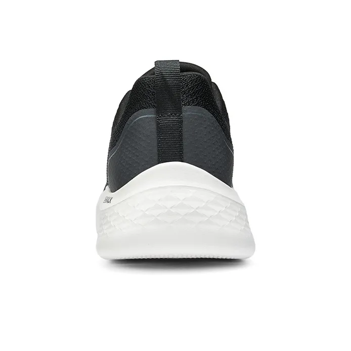 Skechers Cushioning Breathable Low Top Casual Running Shoes Men's Black-4
