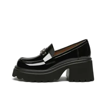 DAPHNE Loafers Women's Black, Beige