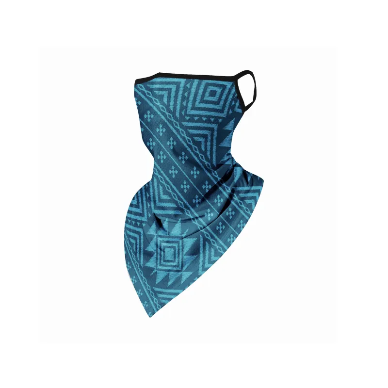 GXT Riding Equipment Cycling Face Mask Outdoor Unisex Jacquard Comfort Fabric-9