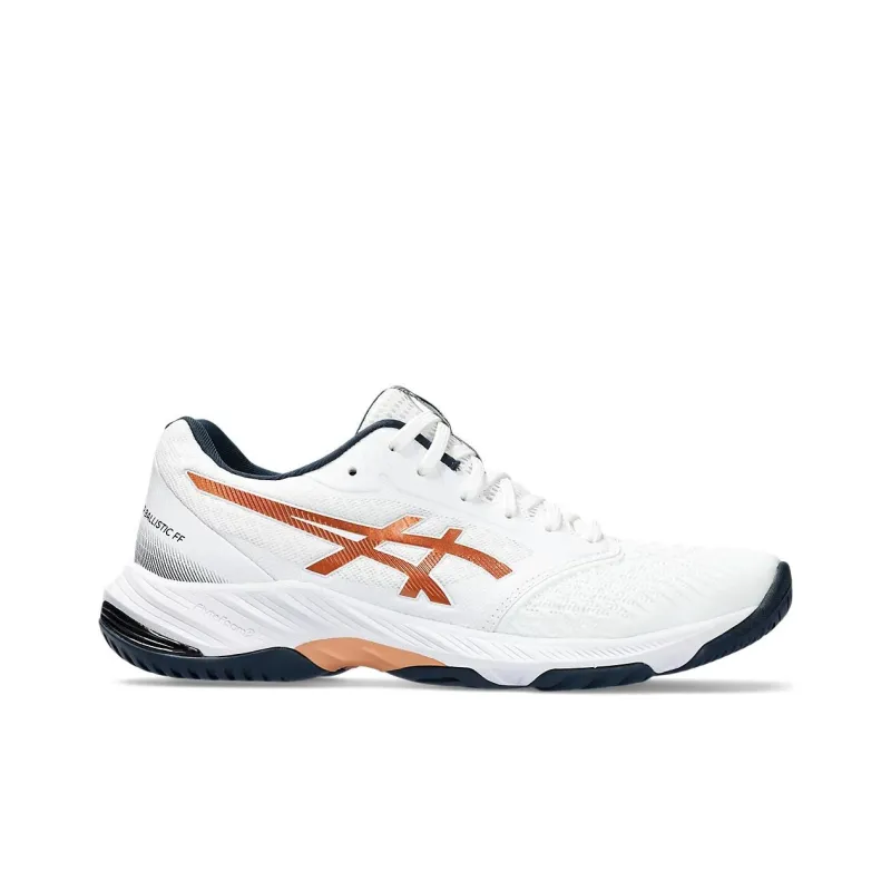 Asics Netburner Ballistic Ff 3 White Pure Bronze-1