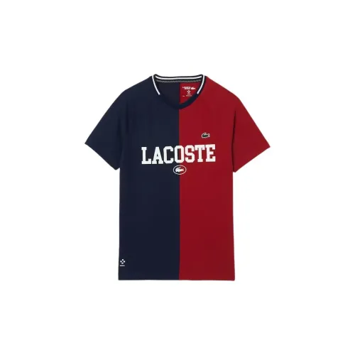 LACOSTE Daniel Medvedev Collaboration T-Shirts Men Marine Blue