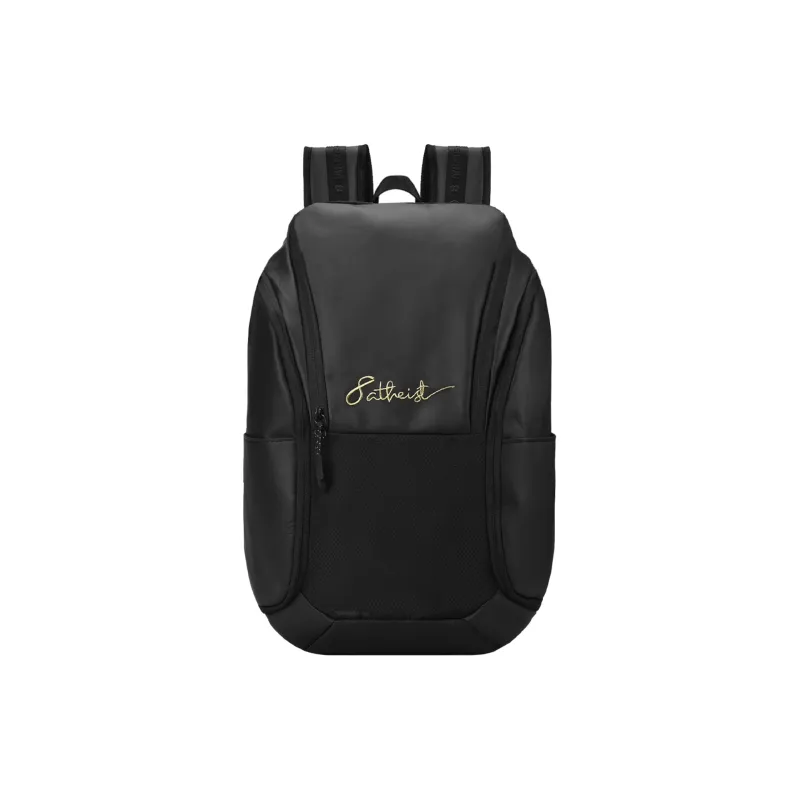 8atheist Polyester Basketball Bag Backpack Tubas Unisex Black/White-0