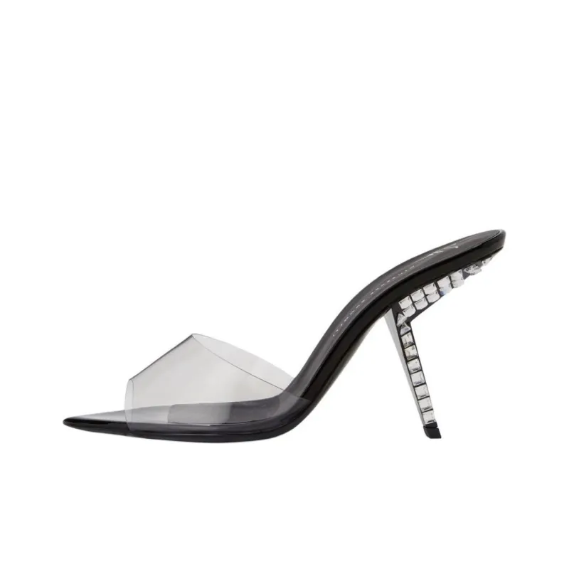 Giuseppe Zanotti Mystero 90mm Transparent Sandals Women's-0