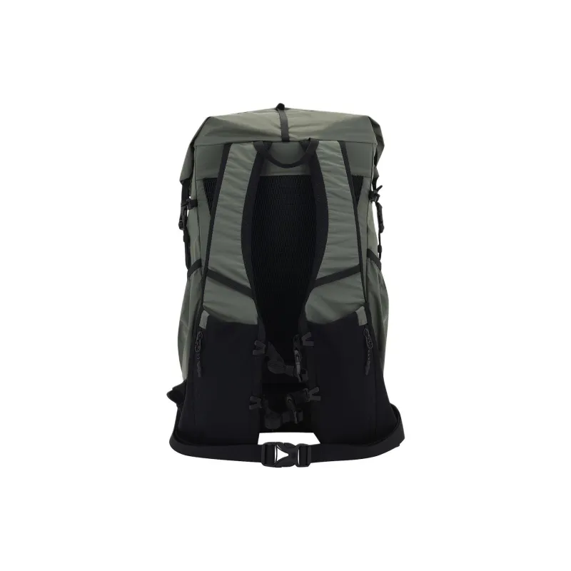 KOLON SPORT Nylon Outdoor Mountaineering Bag Backpack Unisex Dark Khaki-2