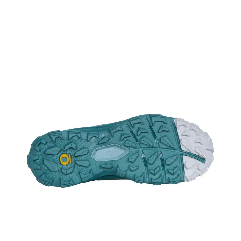 Oboz Footwear Katabatic Cushioning Wear-Resistant Mid-Top Trekking Shoes Women's Blue Green-5