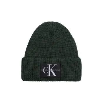 Calvin Klein Logo-patch Knitted Beanie