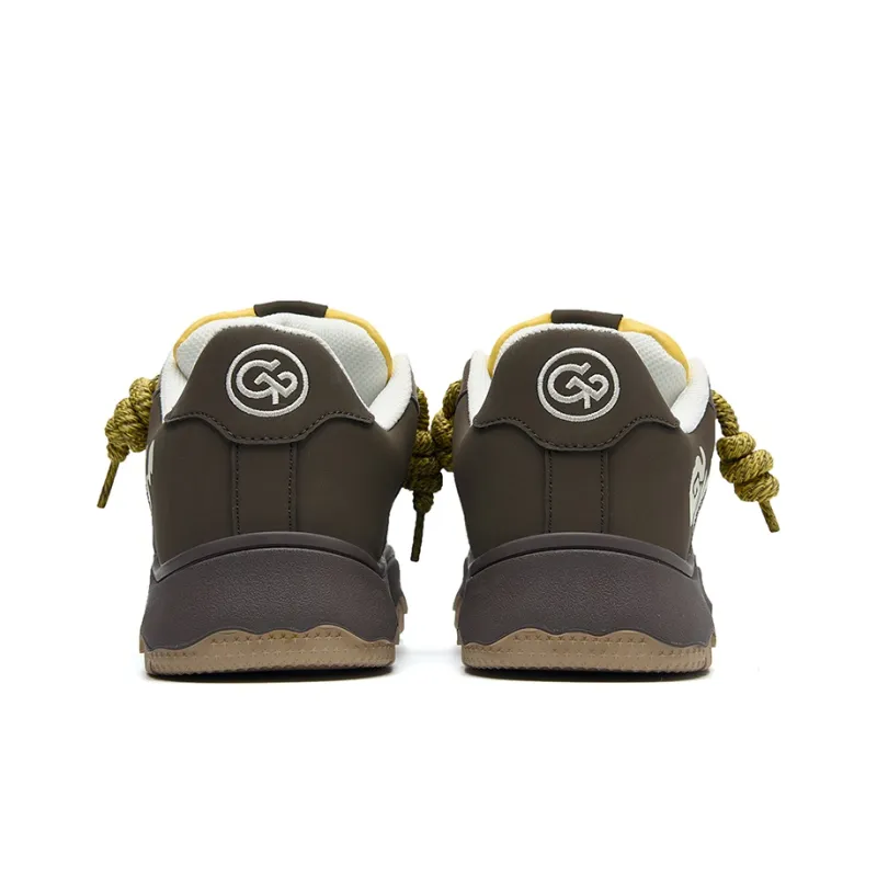 Isolated Manufacturing Coverage Slip-Resistant Cushioning Height Increasing Low-Top Skateboard Shoes Unisex-22