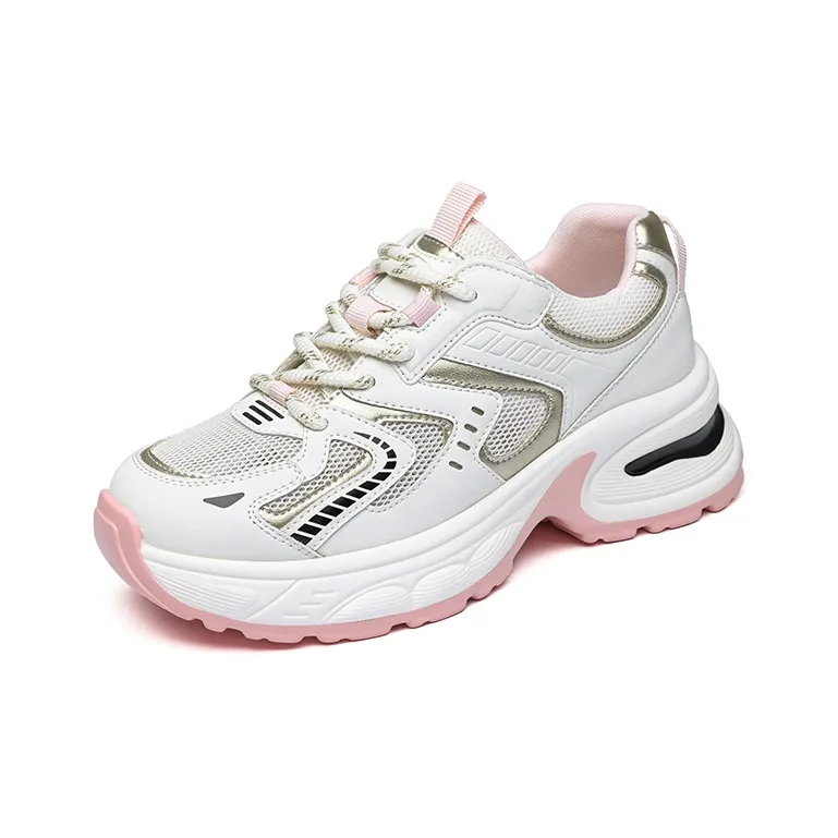 QIAONAI Low-Top Chunky Sneakers Women's-0