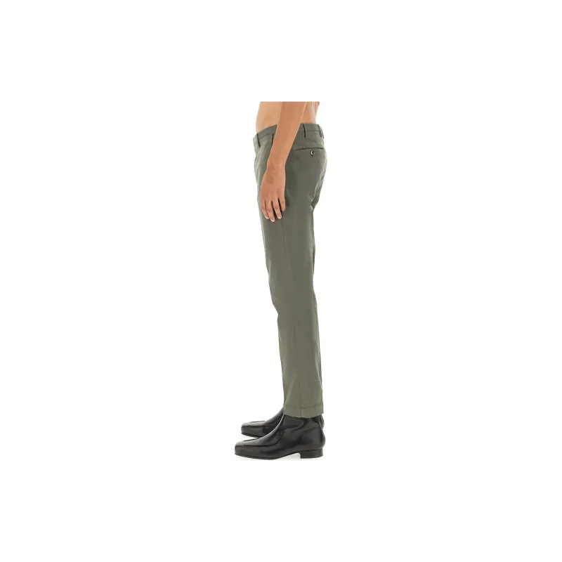 PT Pantaloni Torino Casual Pants Men's Green-2