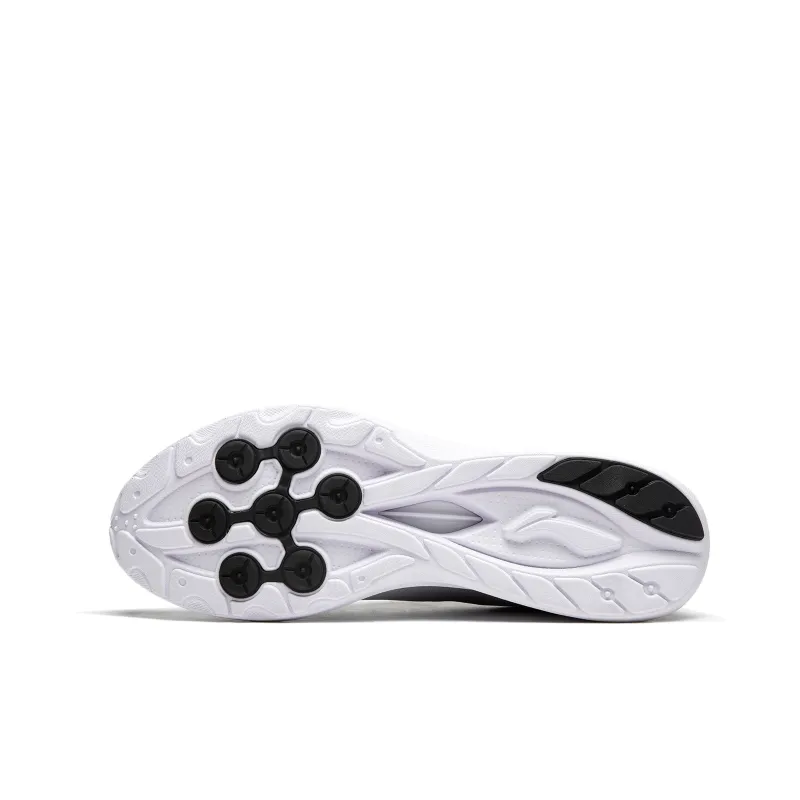 LiNing Qingyi Cushioning, Slip Resistant, Abrasion Resistant, Lightweight Low Top Running Shoes Men's Gray-4