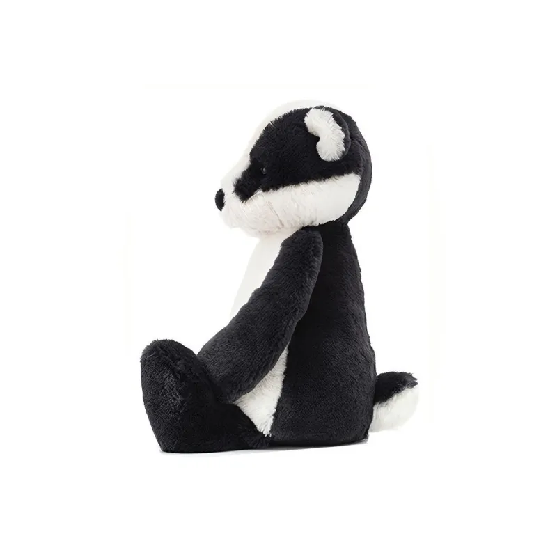 JELLYCAT Bashful Badger Stuffed Animal-3