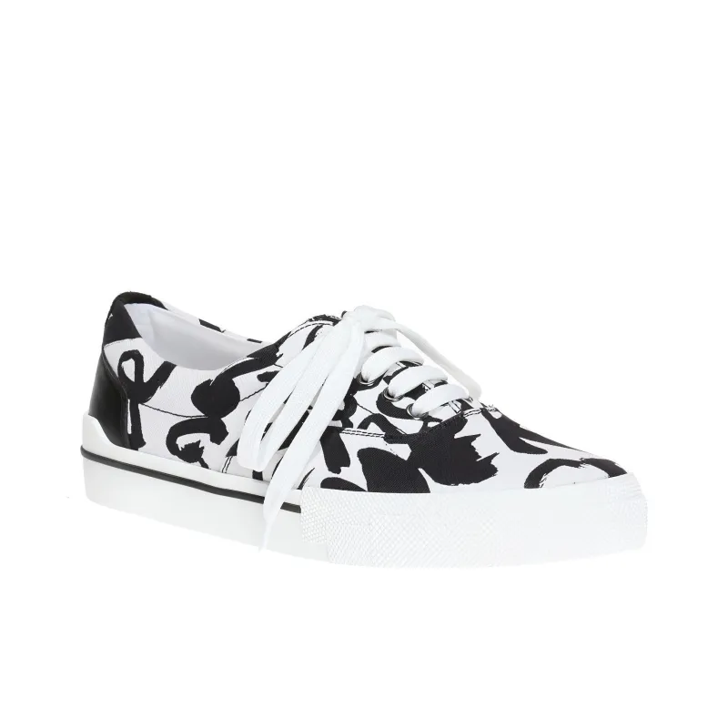 VERSACE Low Top Skateboard Shoes Men's White Black-1