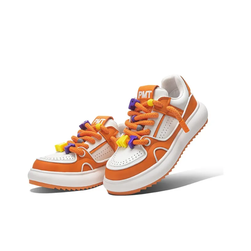 PMT Wear-Resistant Lightweight Height Increasing Low-Top Skateboard Shoes Unisex-19