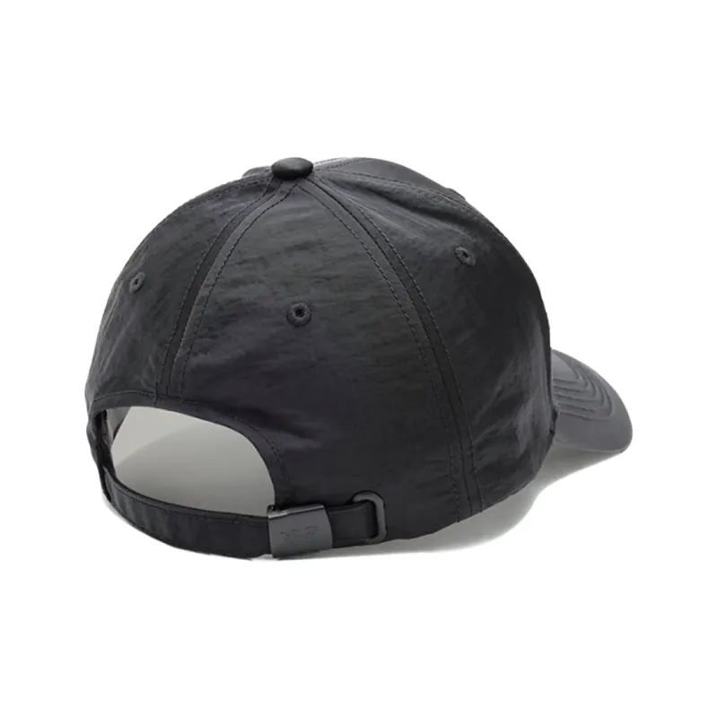 Y 3 Nylon Baseball Caps Unisex Black-1