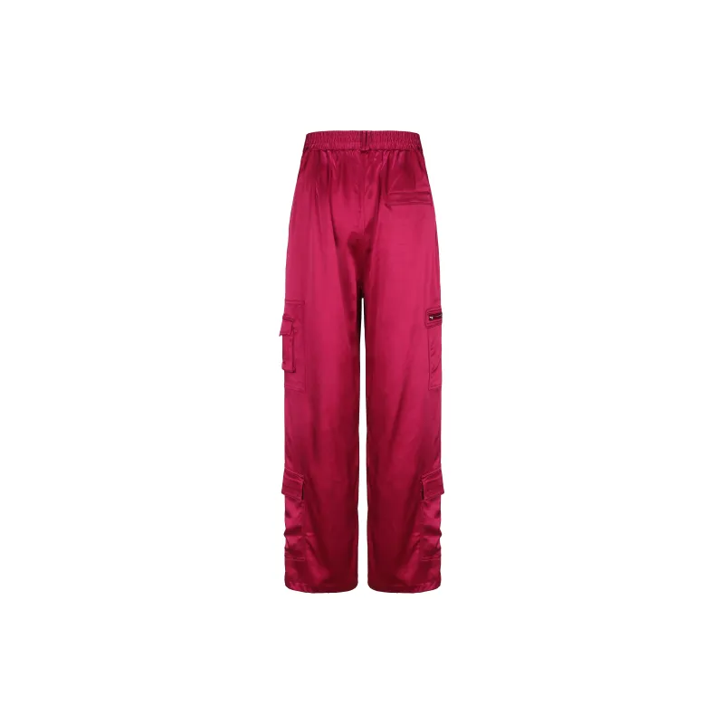 VANN VALRENCÉ Suit Trouser Unisex Fuchsia-1