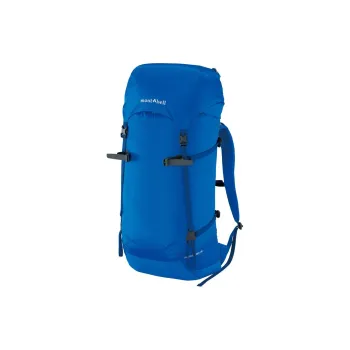 MONTBELL Nylon Outdoor Mountaineering Bag Backpack Regular Unisex Blue