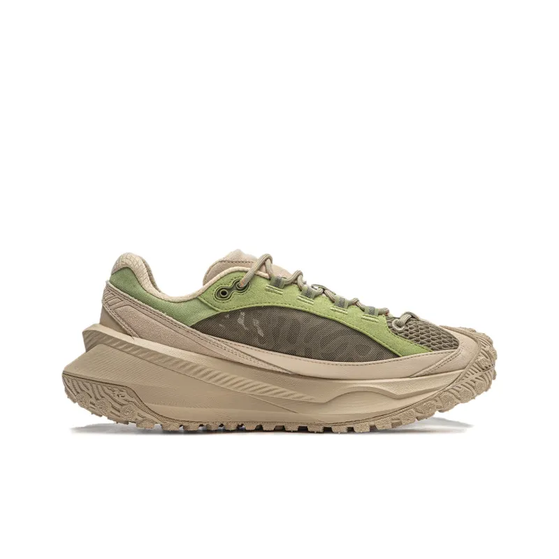 LiNing Cushioning Wear-Resistant Low-Top Running Shoes Unisex Ecru-1