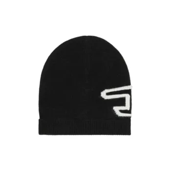 DIESEL K-Peel Logo-intarsia Beanie