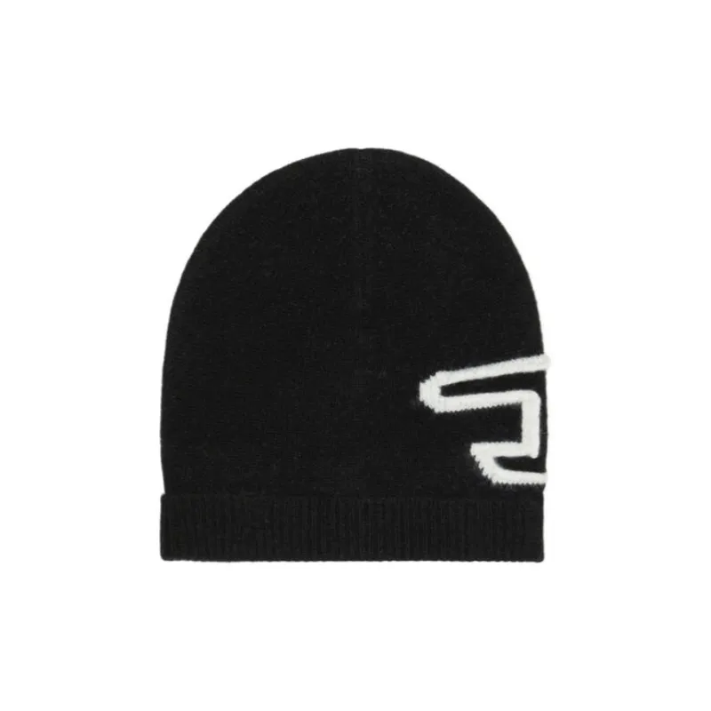 DIESEL K-Peel Logo-intarsia Beanie-0