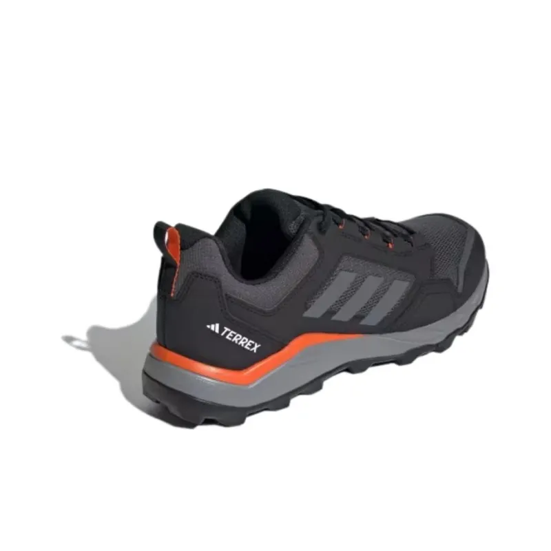 Adidas Terrex Tracerocker 2 Cushioning Anti-Slip And Wear-Resistant Low-Top Trekking Shoes Men's Black Gray-3