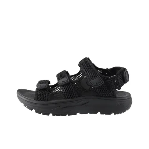 RIG FOOTWEAR 비치 샌들 블랙 남녀공용