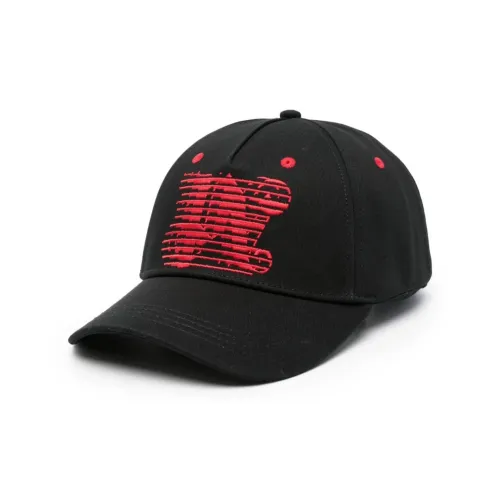 PALM ANGELS Racing Monogram-Embroidered Curved Peak Baseball Cap