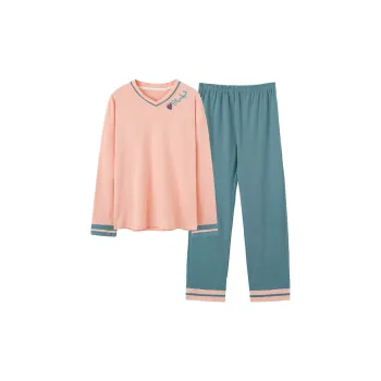 Ordifen Pajama Set Women's Coral