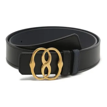 BALLY Leather, Non Trimmable, Double Sided Cow Leather Belts Men's 3.5cm