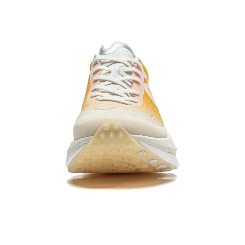 LiNing Jueying CRC Cushioning Rebound Low Top Running Shoes Men's Vanilla Yellow-4