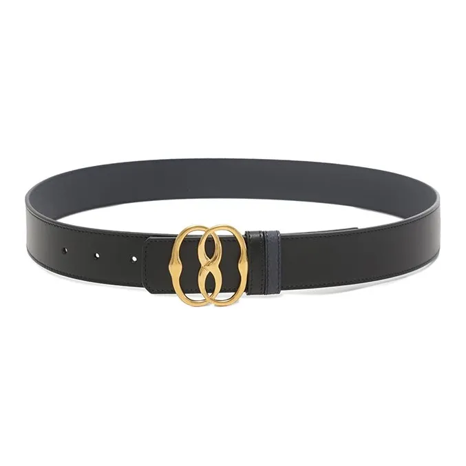 BALLY Leather, Non Trimmable, Double Sided Cow Leather Belts Men's 3.5cm-3
