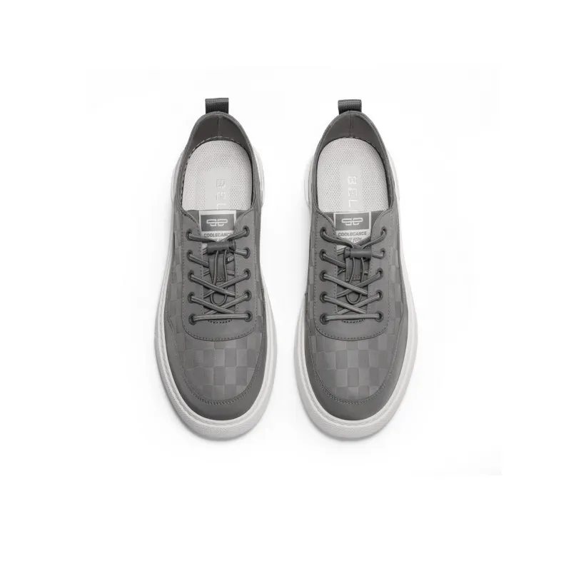 BELLE Casual Shoes Men's Gray Black-2