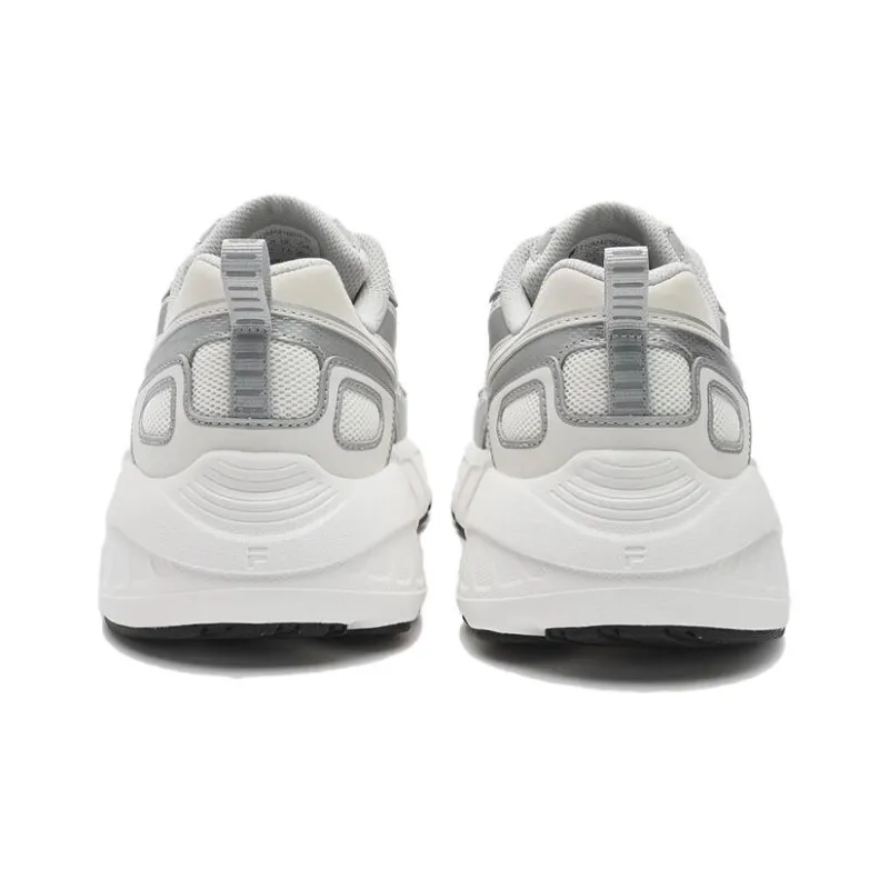 FILA FUSION CRED Leader Abrasion Resistant Breathable Low Top Casual City Commute Running Shoes Men's White-3