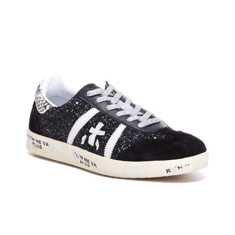 PREMIATA Bonnie Low-Top Skateboard Shoes Women's Black-2
