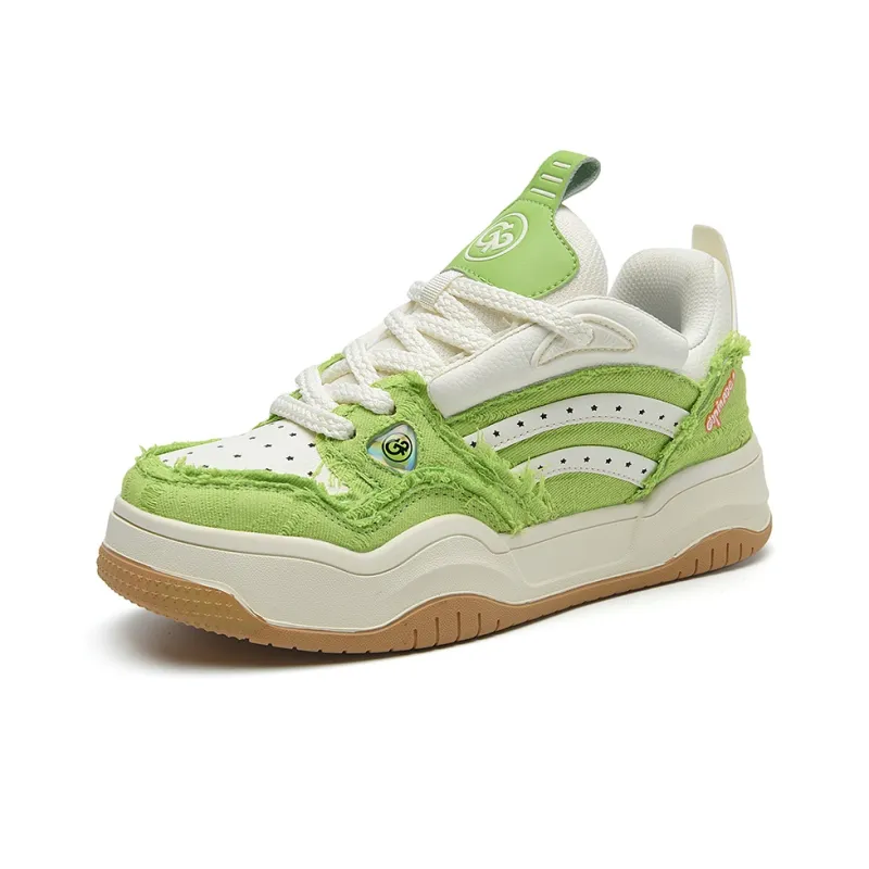 Isolated Manufacturing Coverage Slip-Resistant Breathable Low-Top Skateboard Shoes Unisex-20