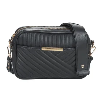 Petite Mendigote Cow Leather Crossbody Bag Shoulder Bag Women's Black