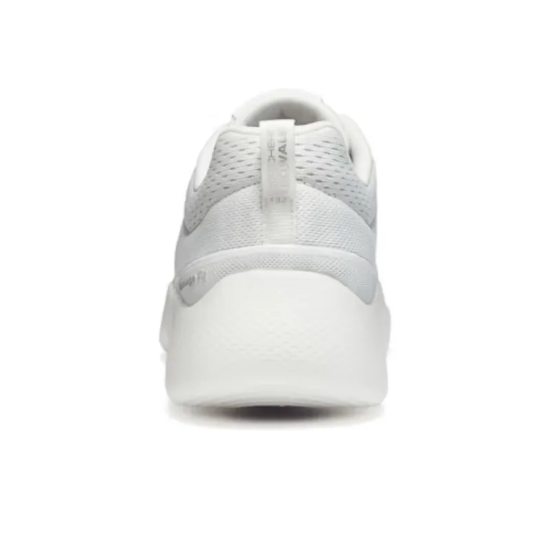 Skechers Go Walk Massage Fit Cushioning Wear Resistant Low Top Casual Shoes Women's White-2