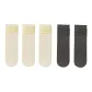 5 Pack (Cream White 3+Premium Gray 2)